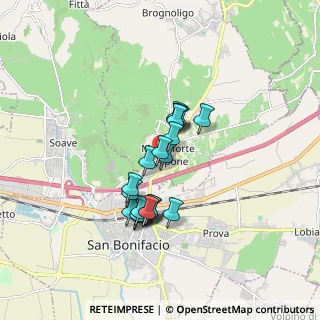 Mappa Via Novella, 37032 Monteforte d'Alpone VR, Italia (1.299)
