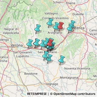 Mappa Via Novella, 37032 Monteforte d'Alpone VR, Italia (8.947)