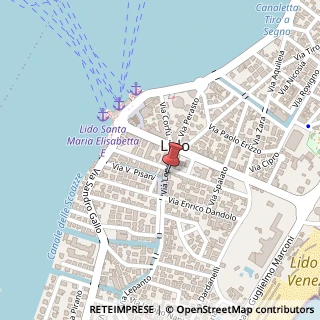 Mappa Via Lepanto, 8/c, 30126 Venezia, Venezia (Veneto)