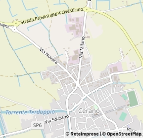 Mappa Via Magenta, 28065 Cerano NO, Italia (0.22692)