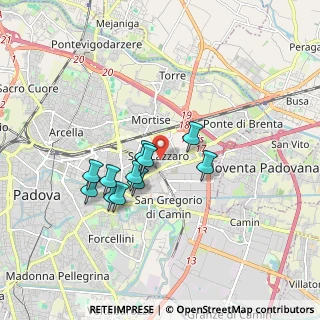 Mappa Via Giovanni Giolitti, 35129 Padova PD, Italia (1.43909)
