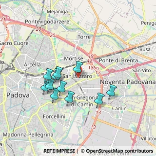 Mappa Via Giovanni Giolitti, 35129 Padova PD, Italia (1.62091)