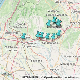 Mappa Via Antonio Meucci, 37042 Caldiero VR, Italia (11.94)