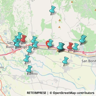 Mappa Via Don Pio Leonardi, 37042 Caldiero VR, Italia (4.0775)