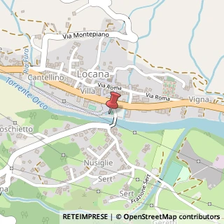 Mappa Via Gran Paradiso, 28, 10080 Locana, Torino (Piemonte)