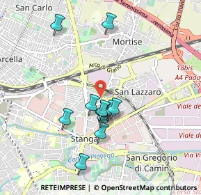 Mappa Via Pietro Maroncelli, 35129 Padova PD, Italia (0.82818)