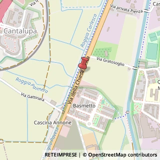 Mappa Via della Chiesa Rossa,  247, 20142 Milano, Milano (Lombardia)