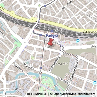 Mappa Via Niccol? Tommaseo, 13, 35131 Padova, Padova (Veneto)