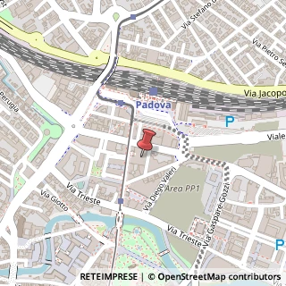Mappa Via Goffredo Mameli, 35131 Padova, Padova (Veneto)