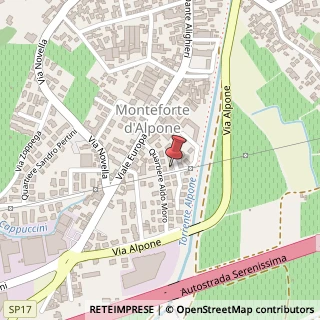 Mappa Quartiere Aldo Moro, 7, 37032 Monteforte d'Alpone VR, Italia, 37032 Monteforte d'Alpone, Verona (Veneto)