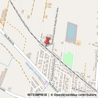 Mappa Via Alessandro Volta, 12, 25016 Ghedi, Brescia (Lombardia)
