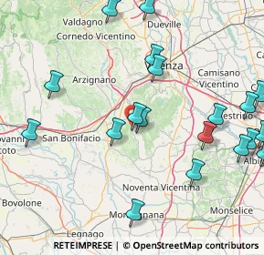 Mappa Via Casette, 36040 Grancona VI, Italia (20.564)