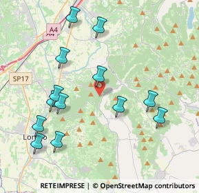 Mappa Via Casette, 36040 Grancona VI, Italia (4.28462)