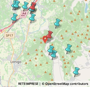 Mappa Via Casette, 36040 Grancona VI, Italia (5.272)