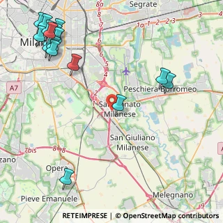 Mappa Via Martiri Cefalonia, 20090 Opera MI, Italia (6.13706)
