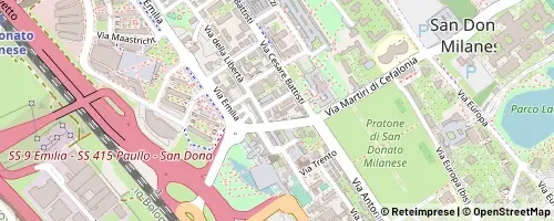 Mappa San Donato Milanese