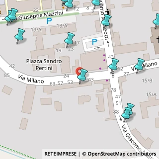 Mappa Piazza Sandro Pertini, 20067 Paullo MI, Italia (0.121)