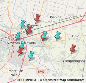 Mappa Via Dante Alighieri, 30039 Stra VE, Italia (3.66333)