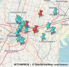 Mappa Via Dante Alighieri, 30039 Stra VE, Italia (7.07158)