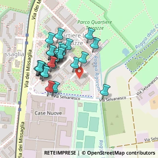 Mappa Via Gustavo Sanvenero Rosselli, 20142 Milano MI, Italia (0.22069)