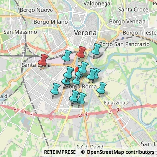 Mappa Via Gorizia, 37135 Verona VR, Italia (1.07444)