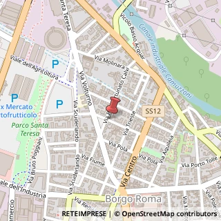 Mappa Via Gorizia, 5, 37135 Verona, Verona (Veneto)