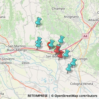 Mappa Via Marcello, 37038 Soave VR, Italia (5.36818)