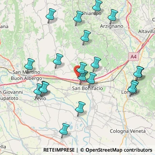 Mappa Via Marcello, 37038 Soave VR, Italia (9.3895)