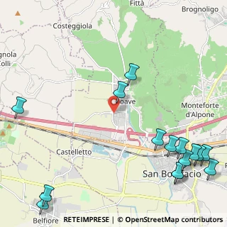 Mappa Via Marcello, 37038 Soave VR, Italia (3.212)