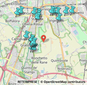 Mappa Via Selvanesco, 20141 Cascina Cascinetta MI, Italia (2.0705)