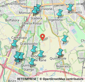 Mappa Via Selvanesco, 20141 Cascina Cascinetta MI, Italia (2.55294)