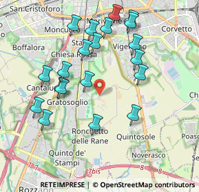 Mappa Via Selvanesco, 20141 Cascina Cascinetta MI, Italia (1.995)