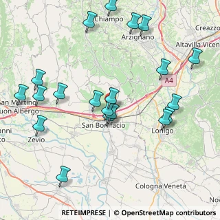 Mappa Viale Europa, 37032 Monteforte d'Alpone VR, Italia (9.2625)