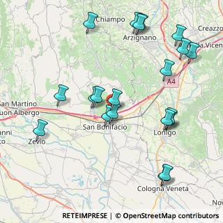 Mappa Viale Europa, 37032 Monteforte d'Alpone VR, Italia (9.2585)