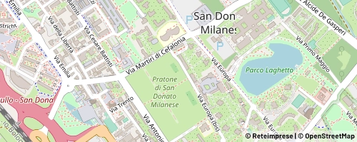 Mappa San Donato Milanese