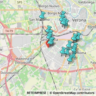 Mappa Via Scrivia, 37136 Verona VR, Italia (1.816)