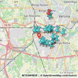 Mappa Via Scrivia, 37136 Verona VR, Italia (1.4185)