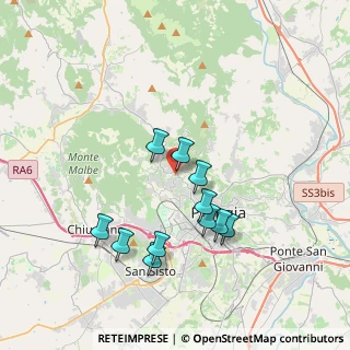Mappa Via Giulio Prinetti, 06131 Perugia PG, Italia (3.52727)