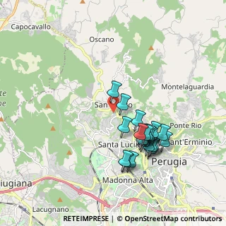Mappa Via Giulio Prinetti, 06131 Perugia PG, Italia (1.8305)