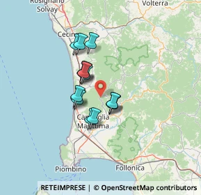 Mappa Via di Castagneto, 57020 Sassetta LI, Italia (9.624)