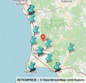 Mappa Via di Castagneto, 57020 Sassetta LI, Italia (19.44)
