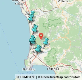 Mappa Via di Castagneto, 57020 Sassetta LI, Italia (10.78385)