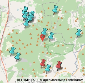 Mappa Via di Castagneto, 57020 Sassetta LI, Italia (4.9755)