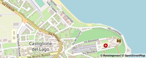 Mappa Castiglione del Lago