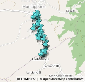 Mappa Via Mossa, 63835 Montappone FM, Italia (0.28148)