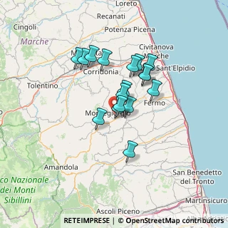 Mappa Santalucia, 63833 Montegiorgio FM, Italia (10.67118)