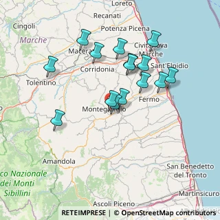 Mappa Santalucia, 63833 Montegiorgio FM, Italia (14.02533)