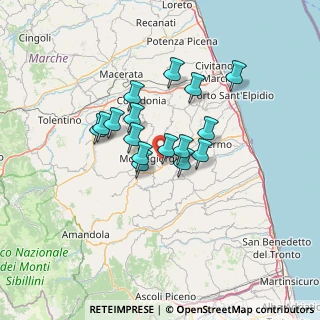 Mappa Santalucia, 63833 Montegiorgio FM, Italia (10.27)