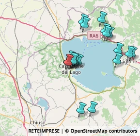 Mappa Via V. Formentano, 06061 Castiglione del Lago PG, Italia (6.888)