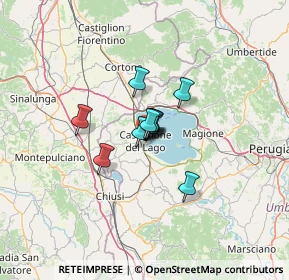 Mappa Via V. Formentano, 06061 Castiglione del Lago PG, Italia (6.33455)